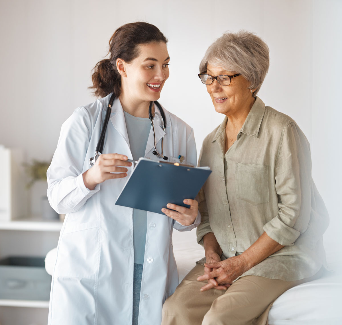 asian male doctor conversin