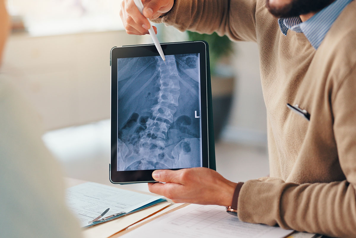 depressed man at home